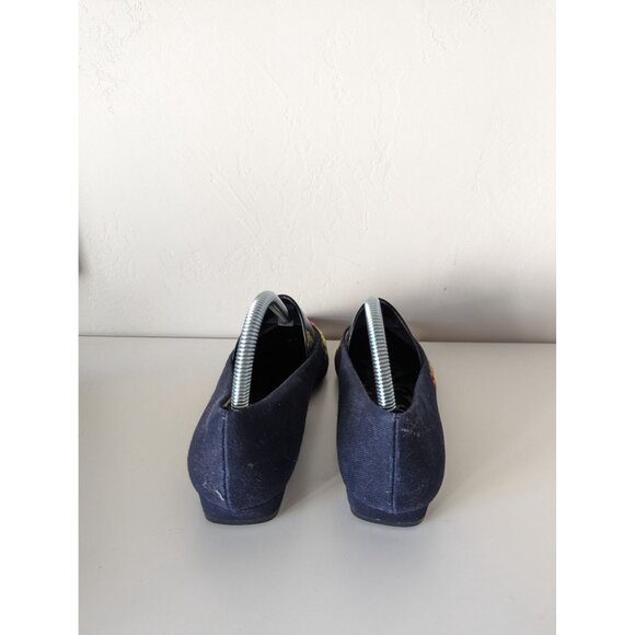 Vintage Amanda Emma Embroidered Kissing Fish Vibrant Design 9.5M - Picture 8 of 9